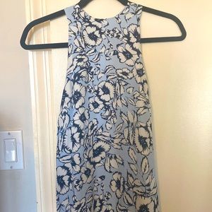 High neck flowy dress